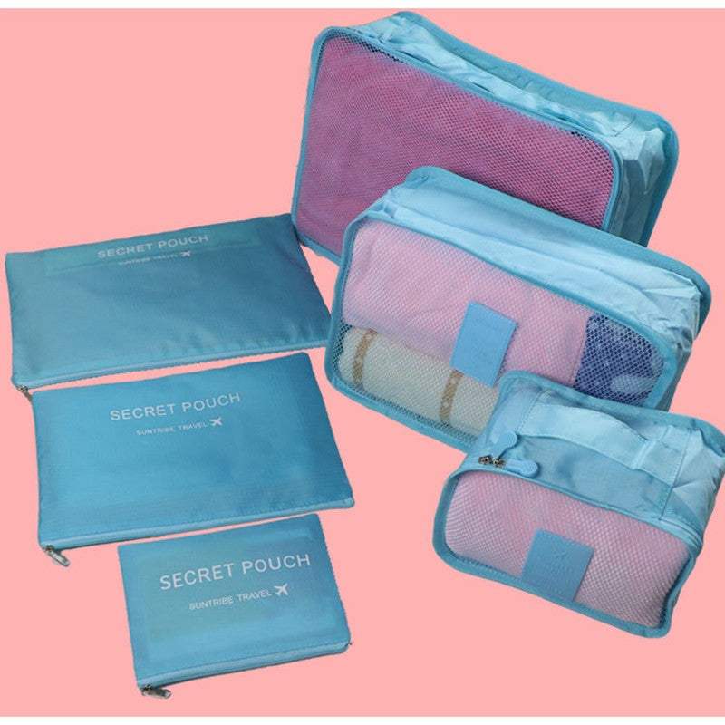 Travel Packing Cubes Set — Lightweight Luggage Organizer Bags