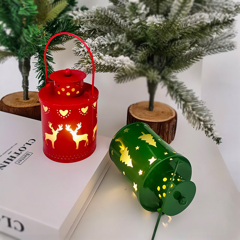 Flameless LED Candle Lanterns — Nordic Holiday Decor