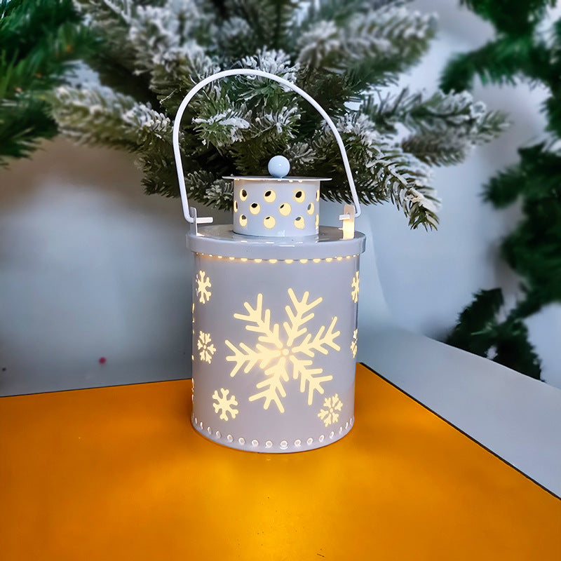Flameless LED Candle Lanterns — Nordic Holiday Decor